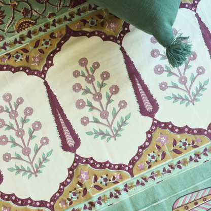 Rosewater & Chestnut Bedsheet