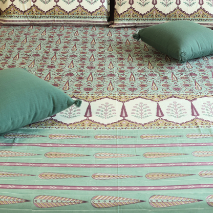 Rosewater & Chestnut Bedsheet