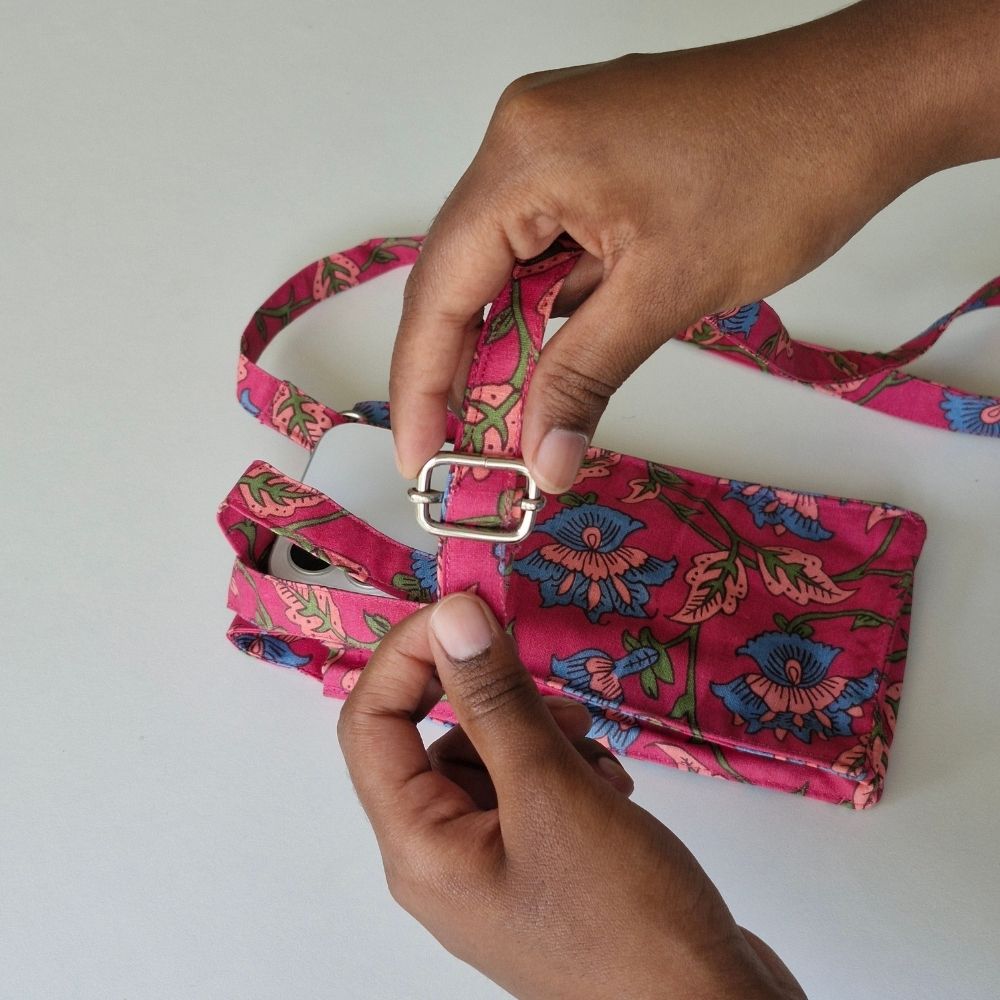 Royal Fuschia Mobile Pouch