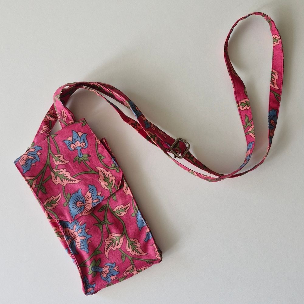 Royal Fuschia Mobile Pouch