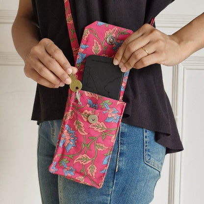 Royal Fuschia Mobile Pouch