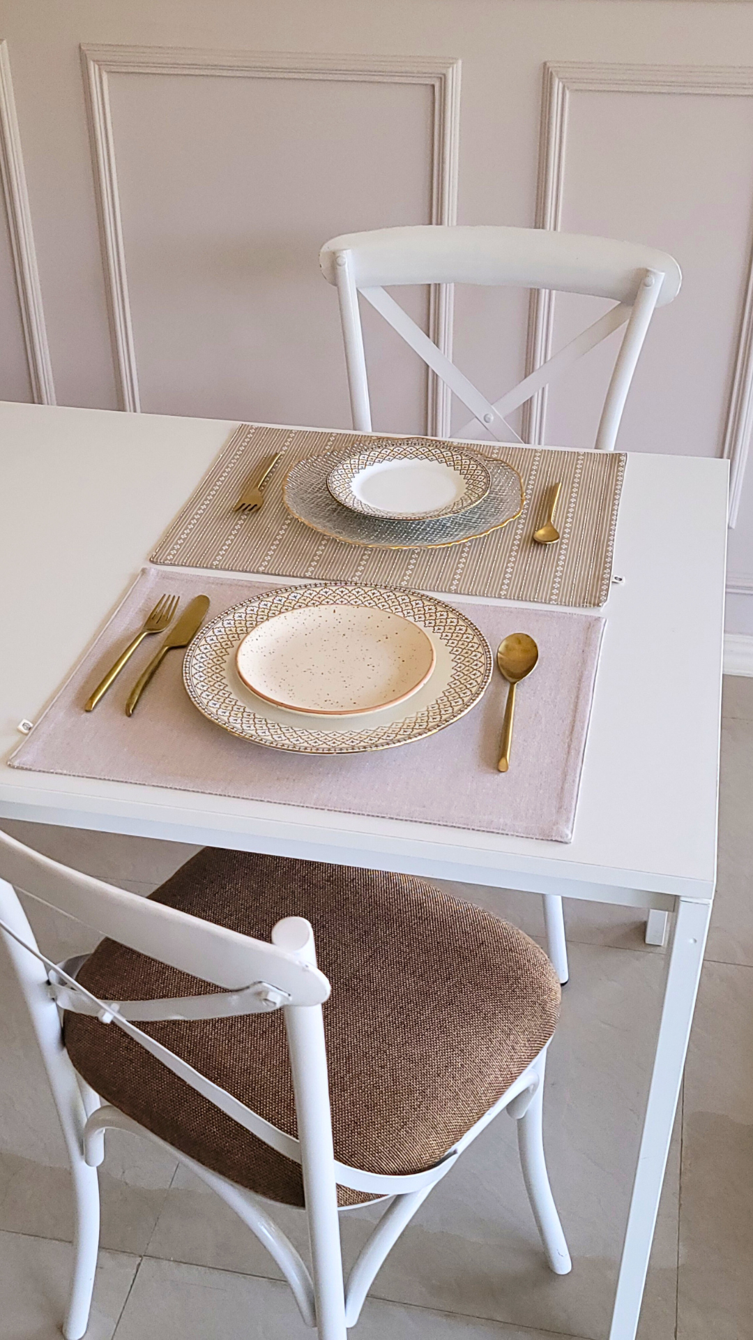 Woven Desert Sand Placemats