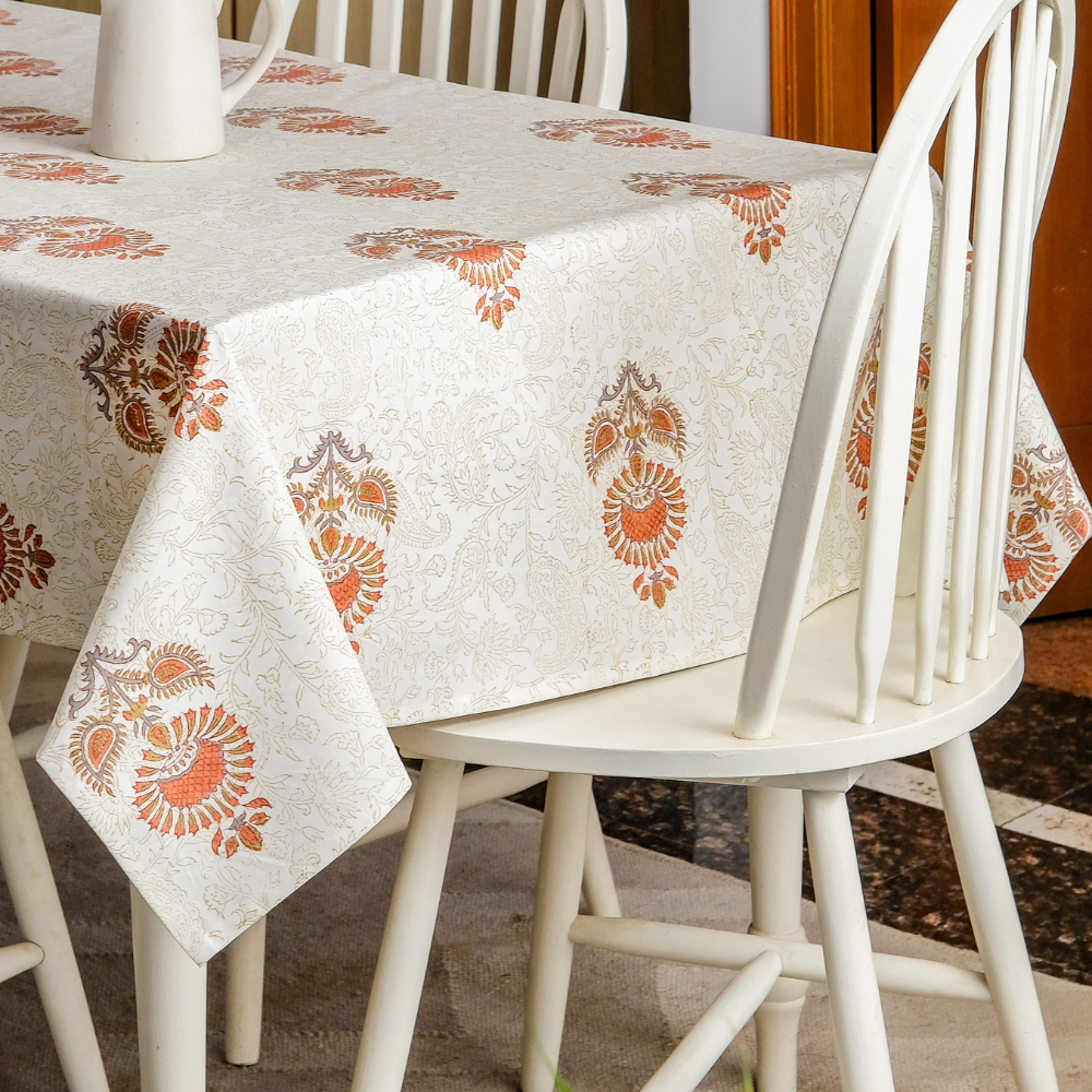 Tangerine Tablecloth