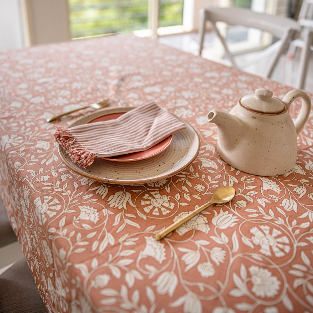 Dusty Rose Tablecloth