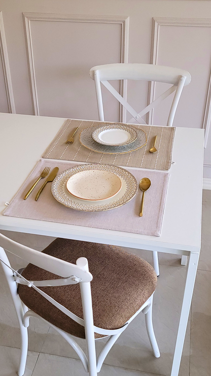 Woven Desert Sand Placemats