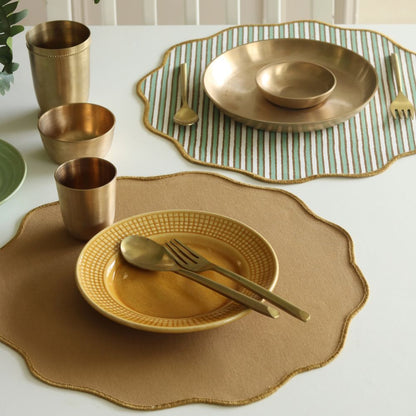 Sage Mirage & Tan Placemats