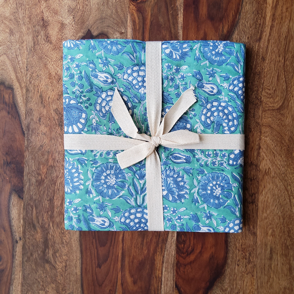 Tranquil Teal Tablecloth