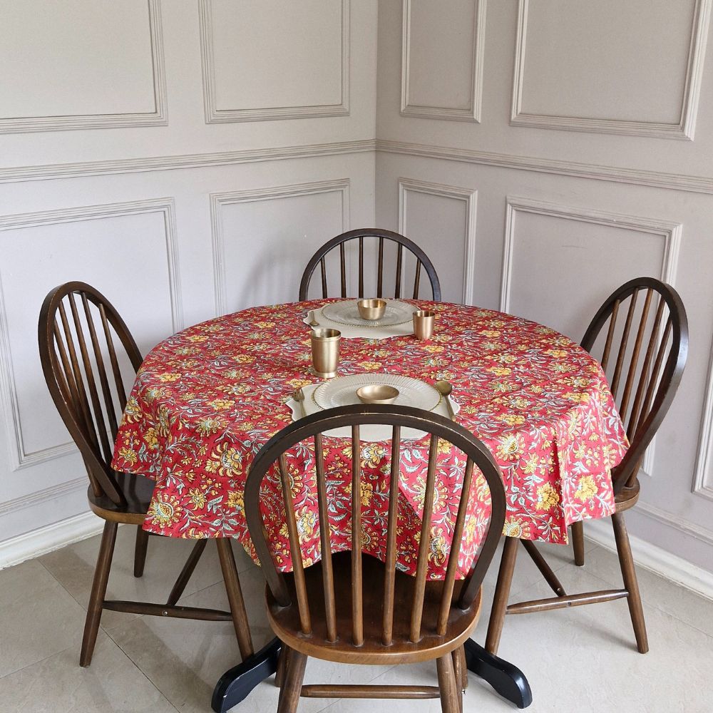 Acres Wild - Wipeable & Anti-Slip Cotton Tablecloth