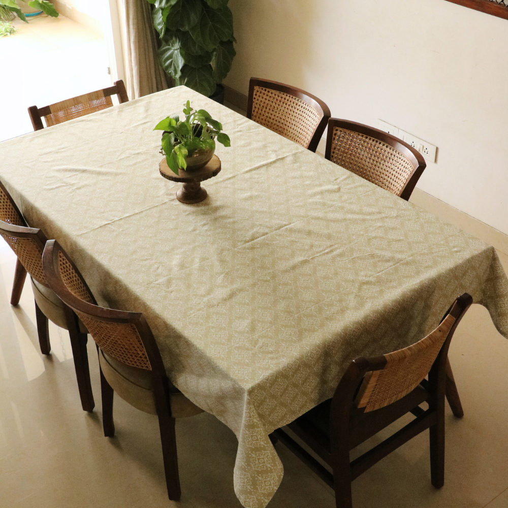 Dholpur Beige Tablecloth