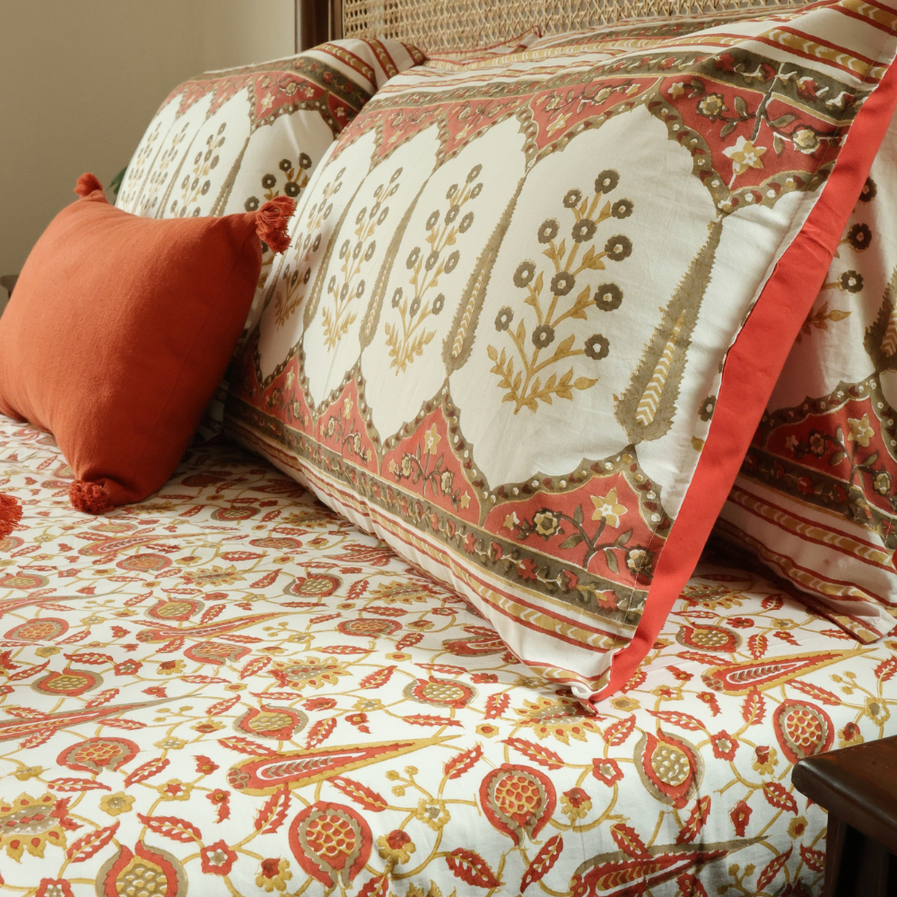 Cappadocia Clay Bedsheet
