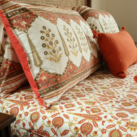 Cappadocia Clay Bedsheet