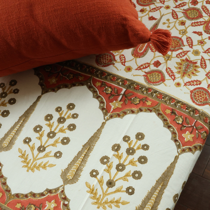 Cappadocia Clay Bedsheet