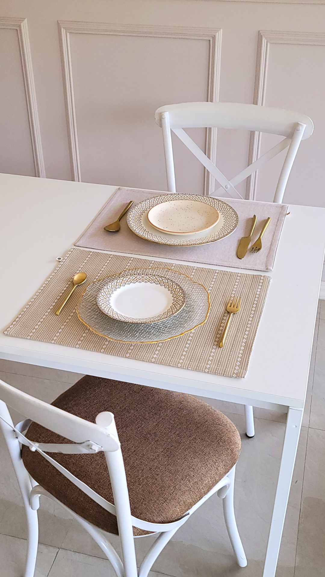 Woven Desert Sand Placemats