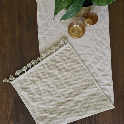 Woven Desert Sand Reversible Runner
