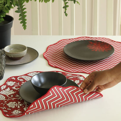 All Over Red Placemats