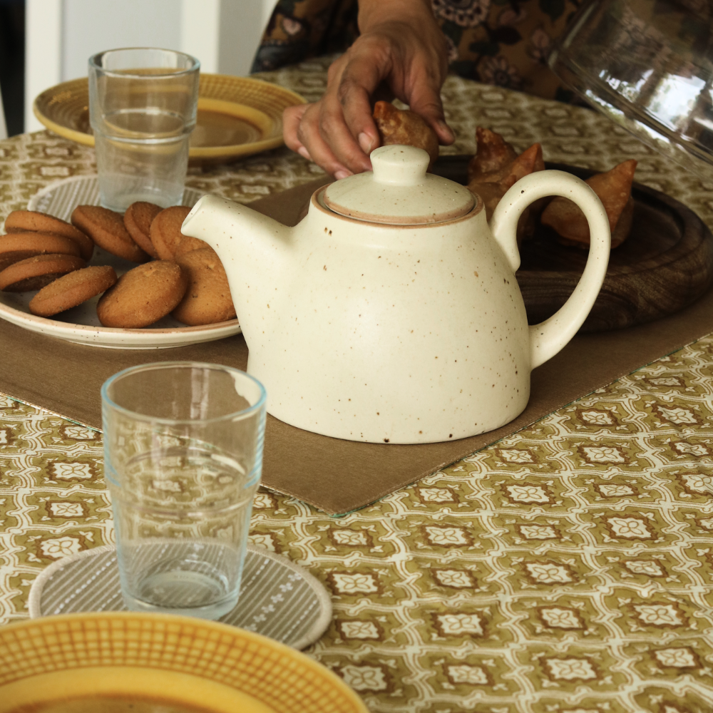 Chai & Toast Tablecloth