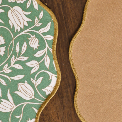 Forest Pine & Tan Placemats