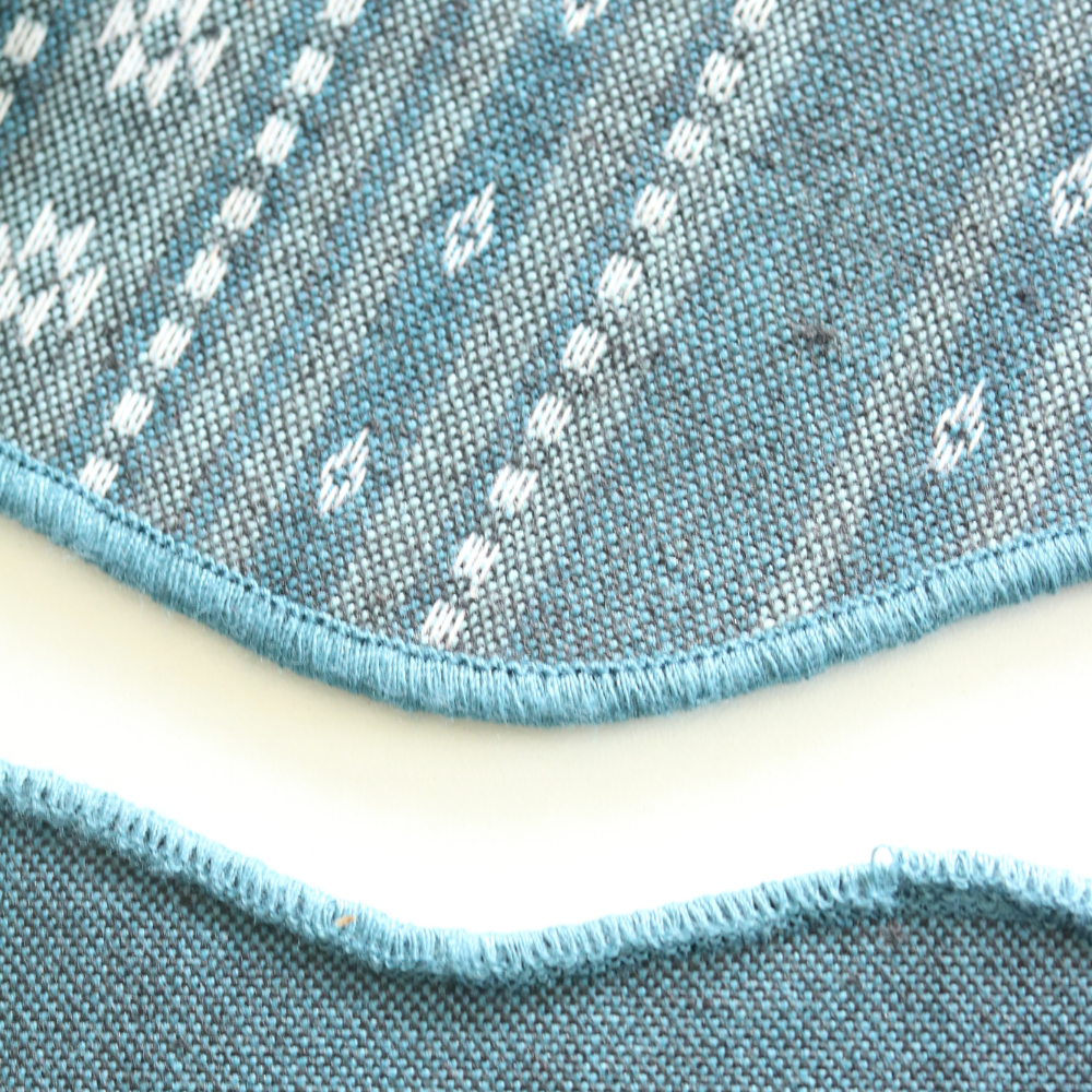 Woven Aegean Blue Placemats
