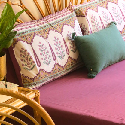 Solid Mauve Bedsheet