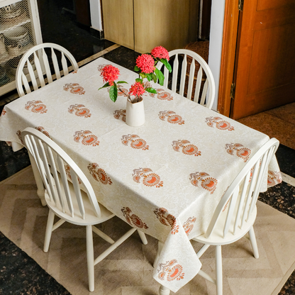 Tangerine Tablecloth