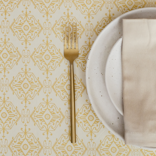 Golden Citrine Tablecloth