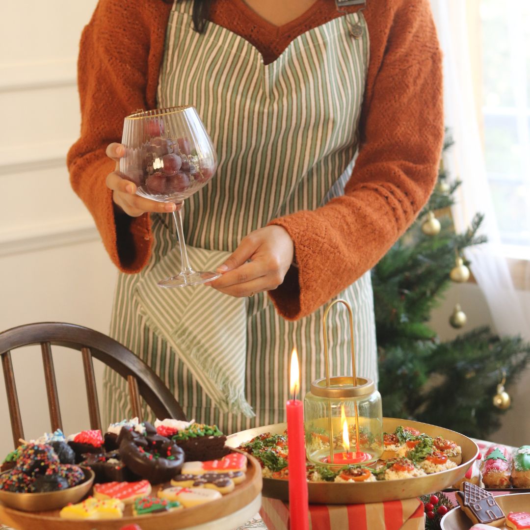 Spill-Resistant, 3-pocket, Cotton Apron - Sage Green