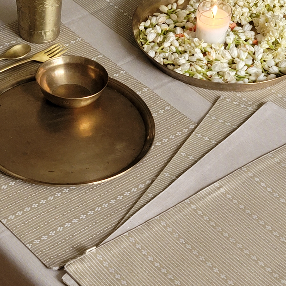 Woven Desert Sand Placemats