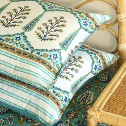 Fable In Teal Bedsheet