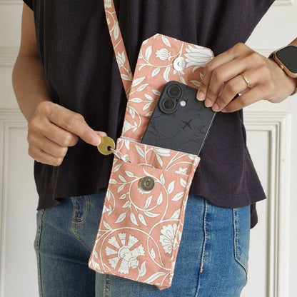 Dusty Rose Mobile Pouch