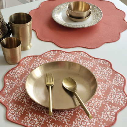 Agra Red Placemats