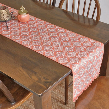 Agra Red Reversible Runner