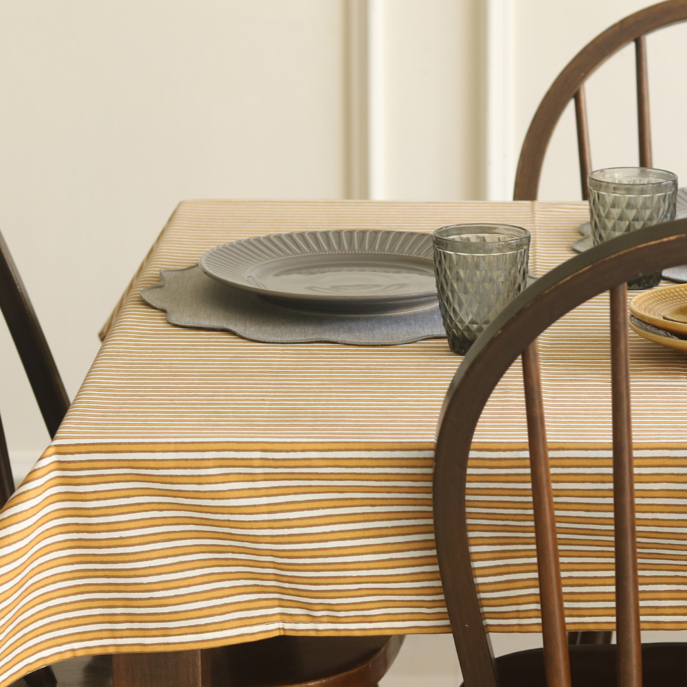 Ochre Mirage Tablecloth
