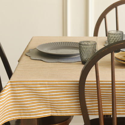 Ochre Mirage Tablecloth