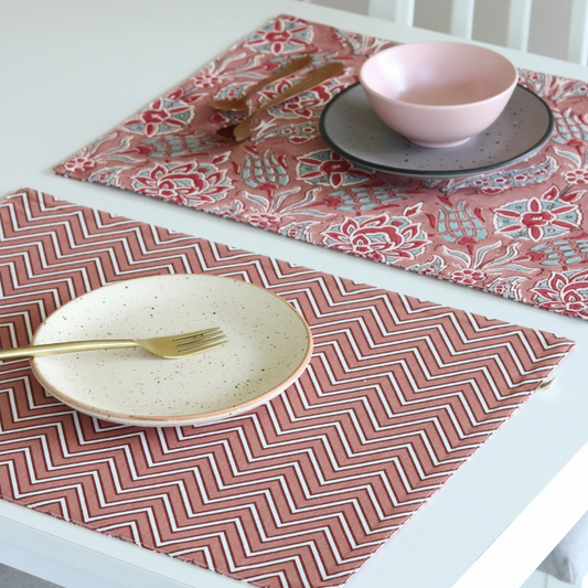 Sweet Onion Placemats Pink