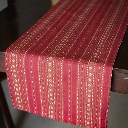 Woven Ruby Red Runner