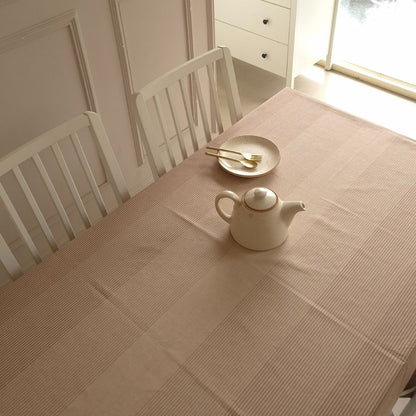 Cinnamon Cream Tablecloth Beige
