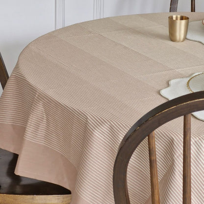 Cinnamon Cream Tablecloth
