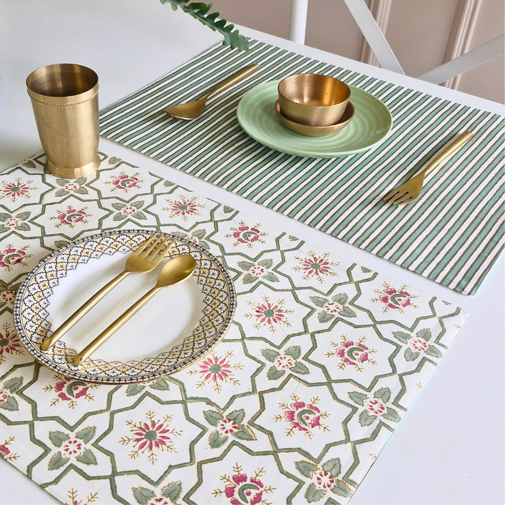 Persian Garden - Wipeable / Reversible Placemats
