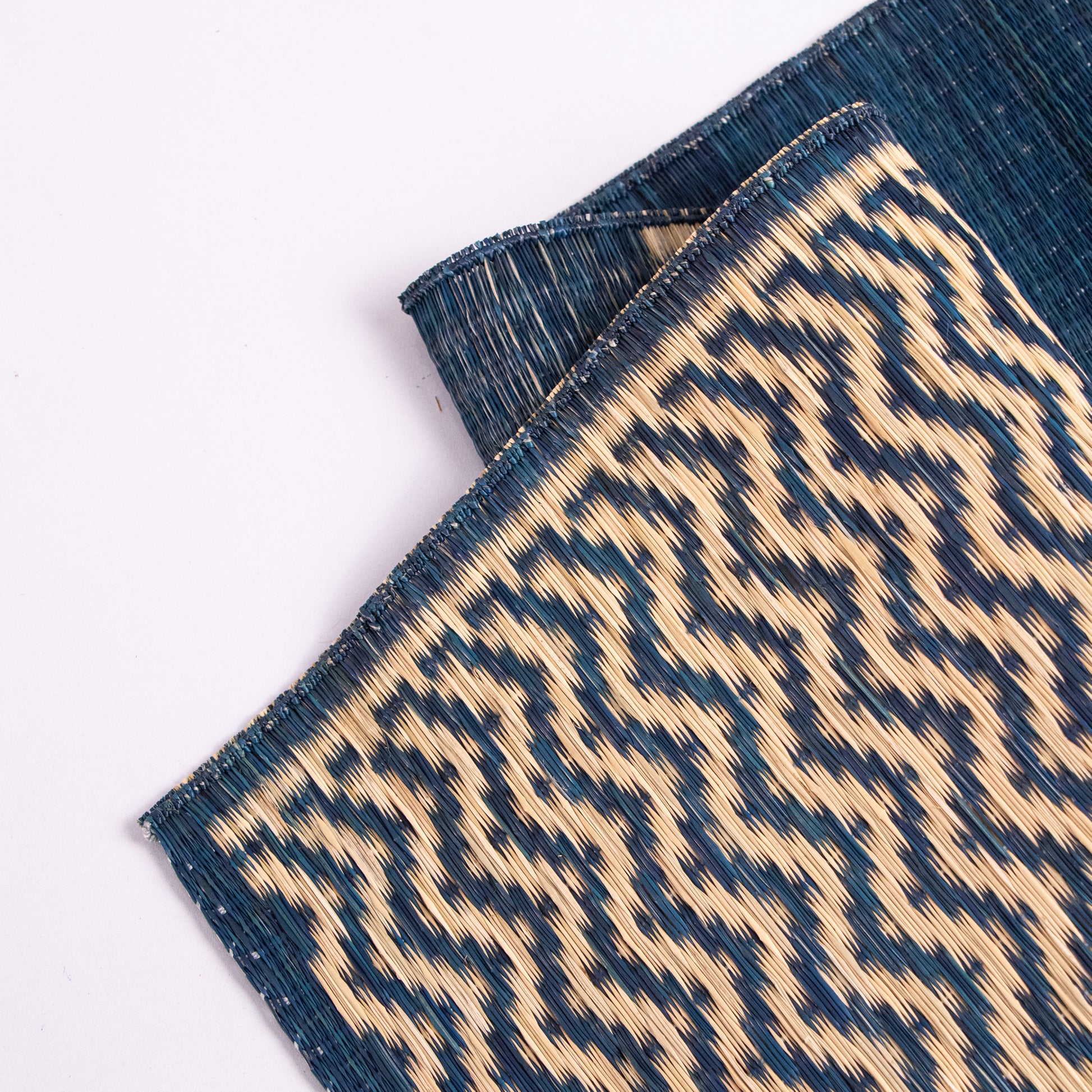 Masland Handwoven Madur Reed Runner - Blue