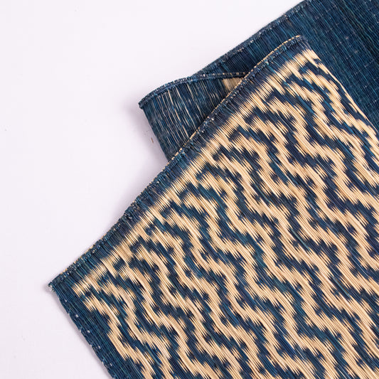 Masland Handwoven Madur Reed Runner - Blue