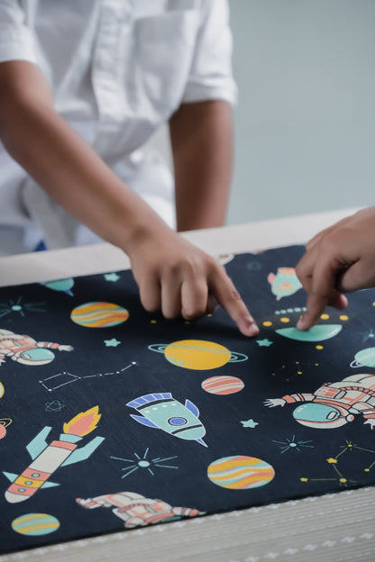 Kids Placemats - Blast Off (Space)