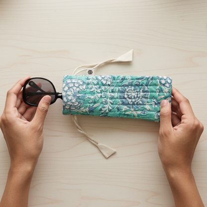 Optical Pouch - Tranquil Teal