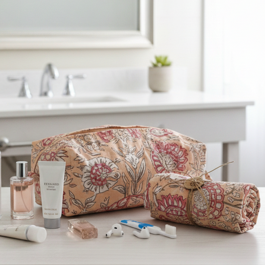 Tuck & Go Pouch - Blushing Meadows