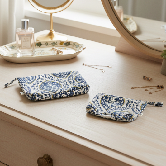 Handy Zip Pouches - Morning Dew