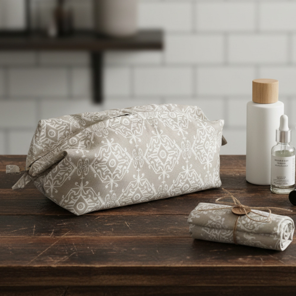 Tuck & Go Pouch - Dholpur Beige