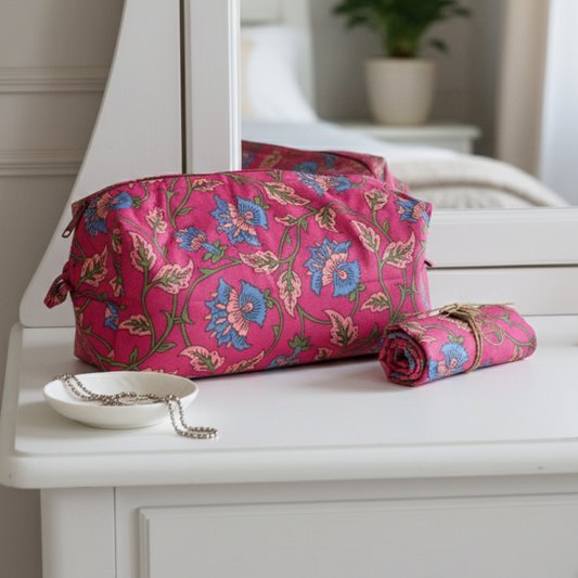Tuck & Go Pouch - Royal Fuschia
