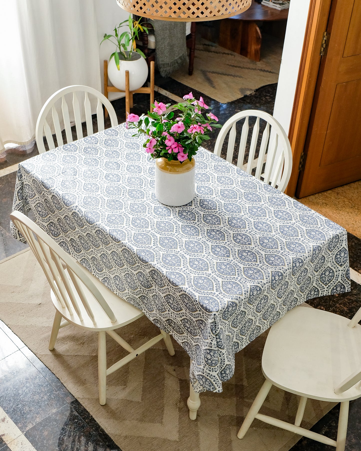 Morning Dew Tablecloth + Riverside Tablecloth Combo