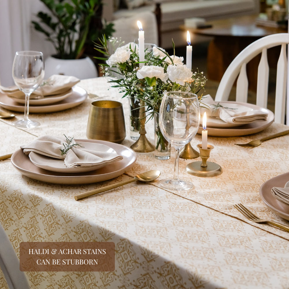 Golden Citrine Tablecloth