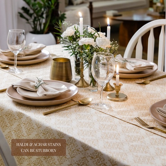 Golden Citrine Tablecloth