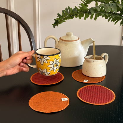 Cotton Coasters - Serene Sunset Set of 4 Serene Sunset